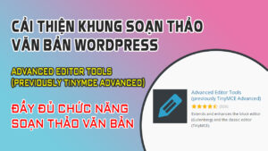 Cai Thien Khung Soan Thao Van Ban Wordpress