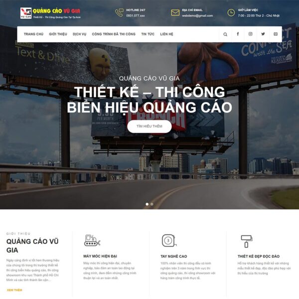 Theme WordPress dịch vụ vệ sinh 05