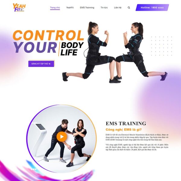 Theme WordPress dịch vụ vệ sinh 05