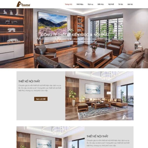 Theme WordPress nội thất 12 - Chothemewp