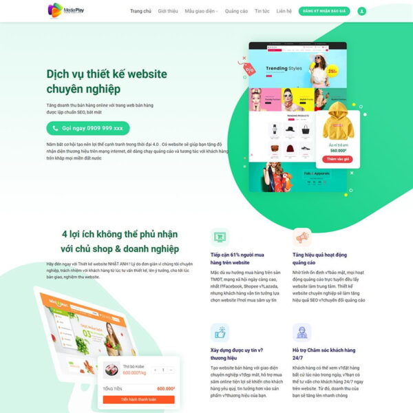 Theme WordPress công ty thiết kế website 07