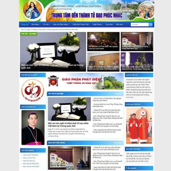 Theme WordPress tin tức 08 - Chothemewp