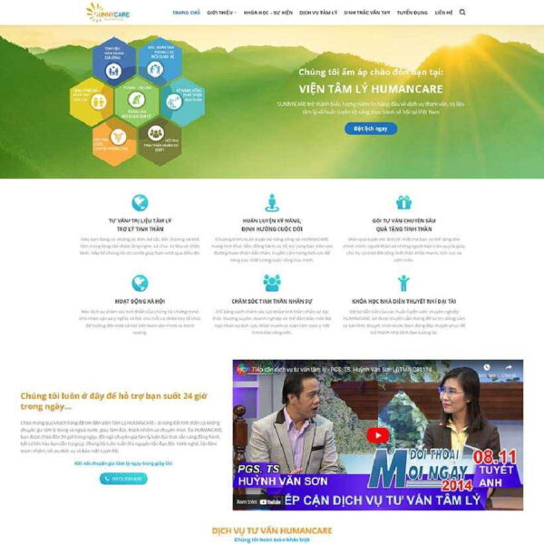 Theme WordPress dịch vụ tư vấn tâm lý - chothemewp